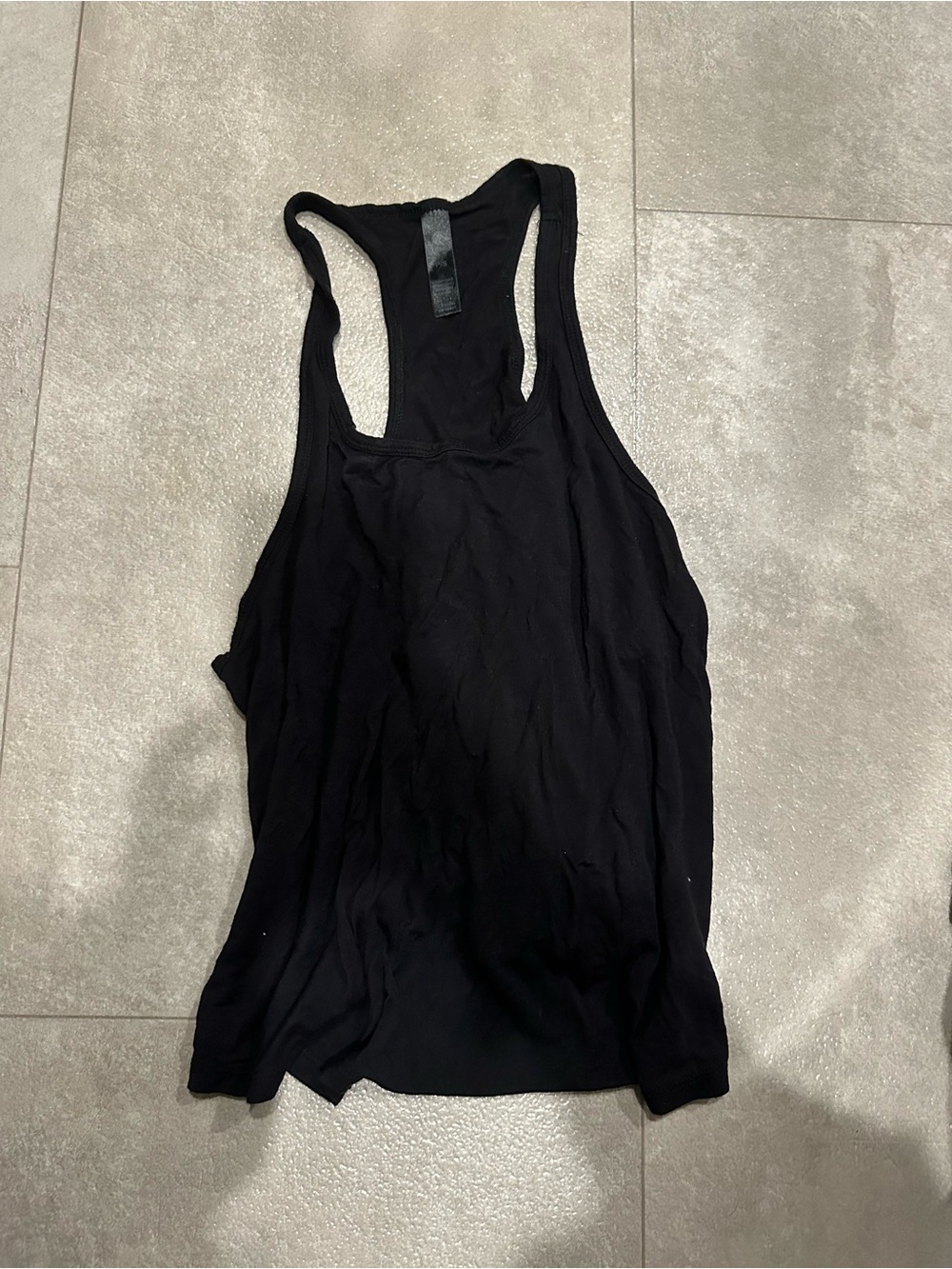 Kyodan Black Racerback Tank Top